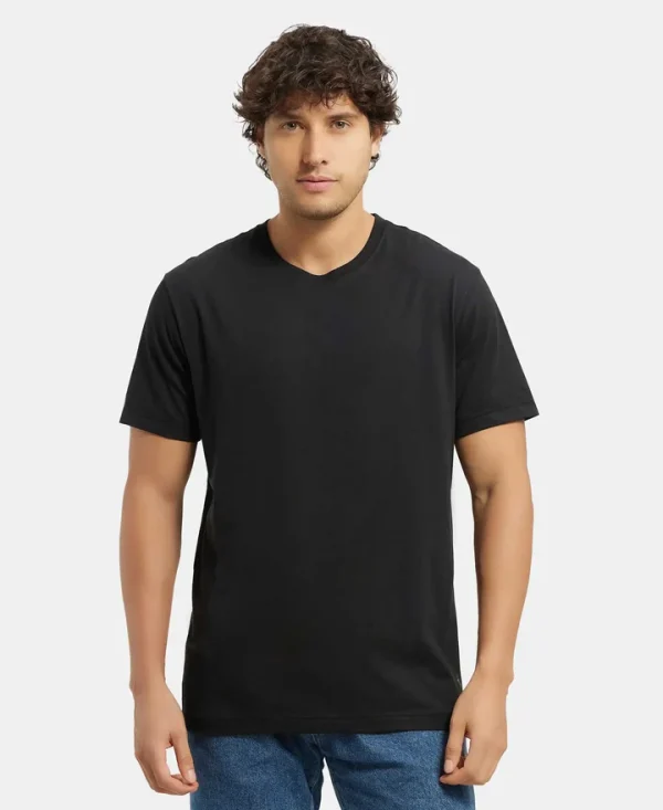 Jockey Super Combed Cotton Rich Round Neck Half Sleeve T-Shirt - 2714